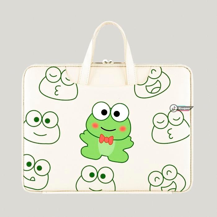 Tas Laptop Jinjing Lucu 14 - 14.6 Inch Semua Merk Laptop Fancy Printing Wanita - Asli