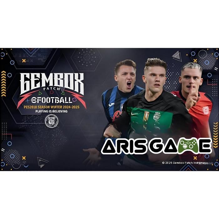 Game ps3 eFootball Pes GEMBOX PATCH Terbaru New Update Transfer Player