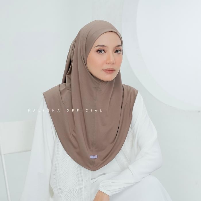 Lamia- Hijab Bergo Non Pet Zana Jersey Olahraga Daily By Kalishaofficial