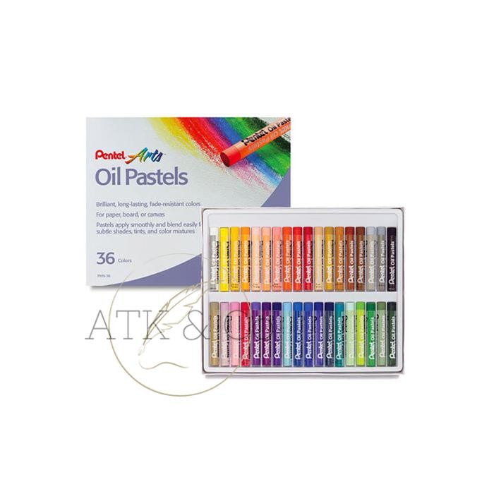 

TERLARIS Crayon Pentel 36 Warna - Oil Pastels Pentel 36 Color