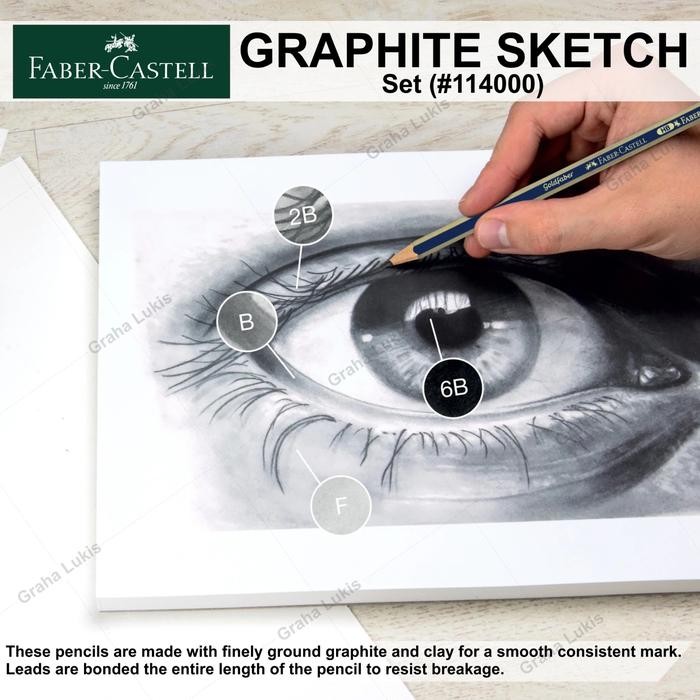 

TERLARIS Faber-Castell Graphite Sketch Set (#114000)