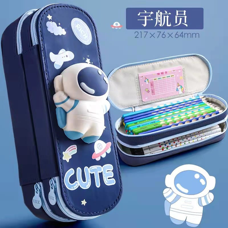 

MM Kotak Pensil Anak Motif 3D Squishy Tempat Pensil Squishy Kotak Pensil Squishy