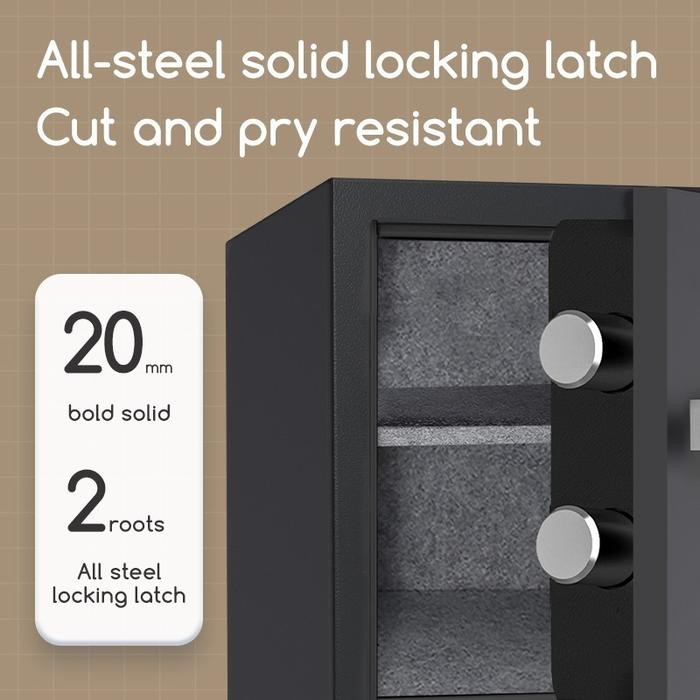 Deli Safe Brankas Digital Fireproof ET580, ET581 ET587 / Tahan Api Garansi Resmi
