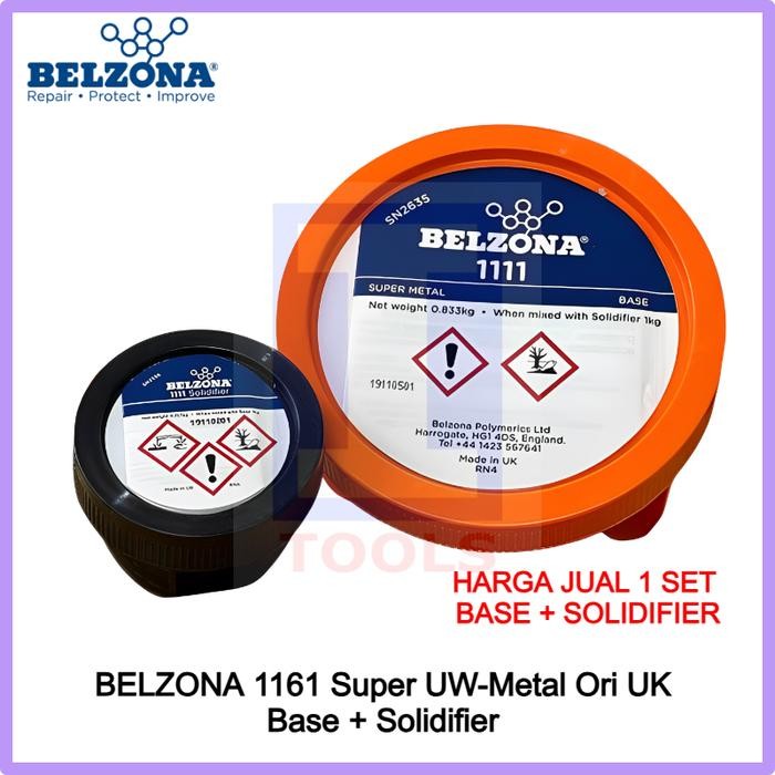 BELZONA 1161 Super UW-Metal Ori UK Base + Solidifier