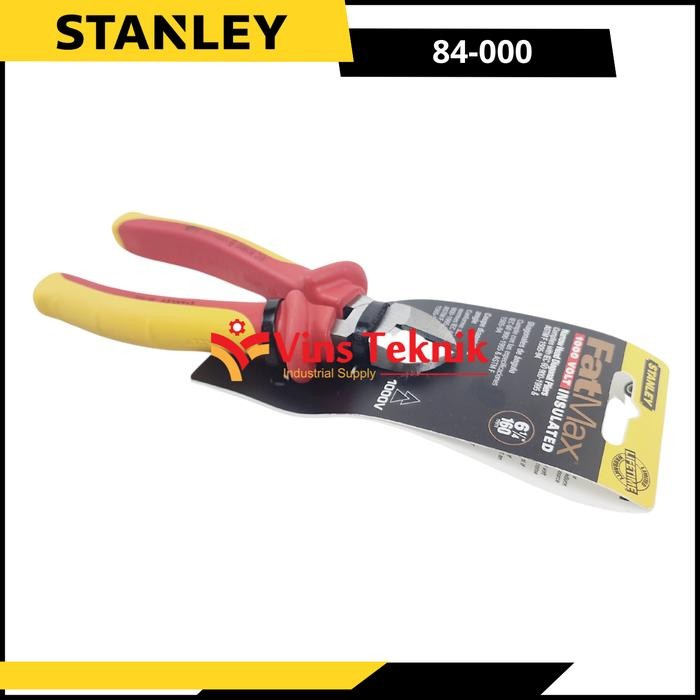 TANG KOMBINASI 6" COMBINATION PLIERS VDE STANLEY 84-000