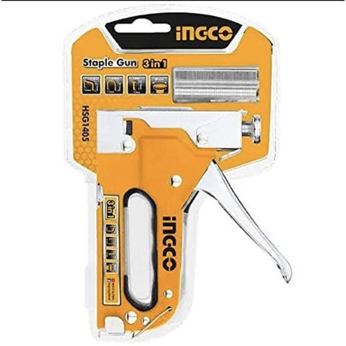 

WOLD - Staples 3-in-1 / Stapler Alat Steples Staple INGCO HSG1405 Stationery Binder