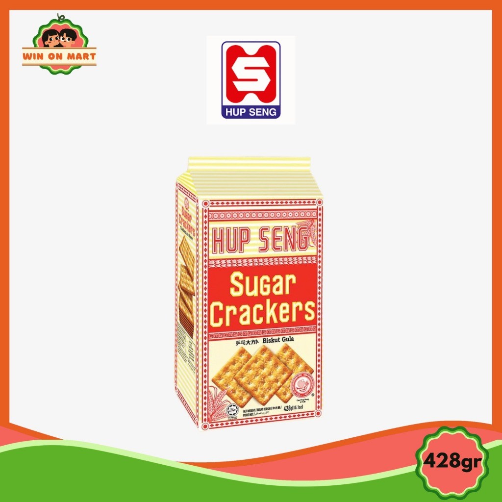 

AYOOOLLARIZSS!! BISKUIT HUP SENG CRACKERS BISKUIT CREAM 428g SUGAR 428g VEGETABLE 330g