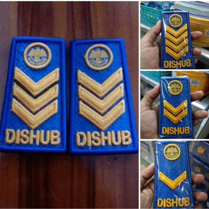 New Pangkat Dishub Gol 2A, 2B, 2C, Dan 2D Bordir Timbul Best Seller