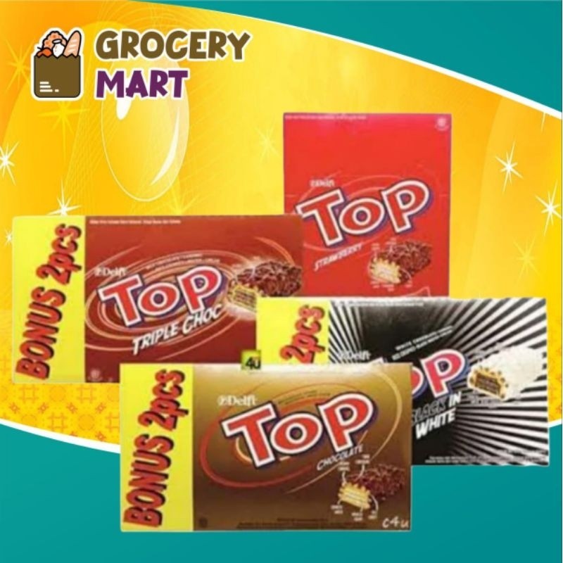 

AYOOOLLARIZSS!! (BOX) Delfi TOP Wafer All Varian Isi 24Pcs