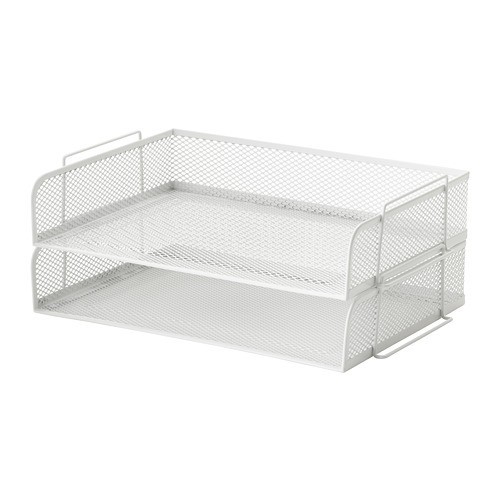 

Tempat Surat Tray Dokumen Set isi 2pcs File Organizer Meja Kantor Rak File Susun