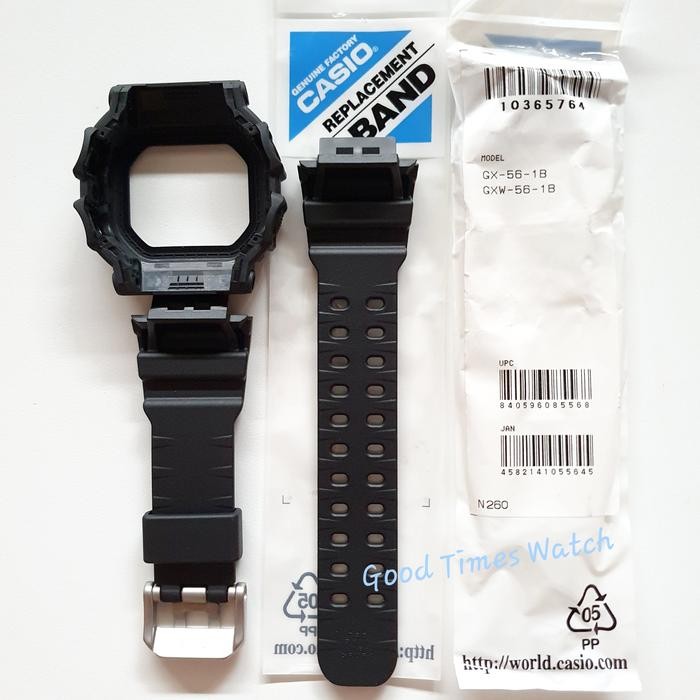 Terbagus Paket Bezel Strap G-Shock Gx-56-1B Gx 56 Gxw 56 Casio Original