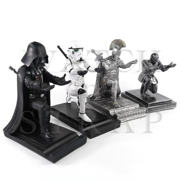 

Pen Holder Knight Roman Trooper Dark Lord Figurine Desk Organizer