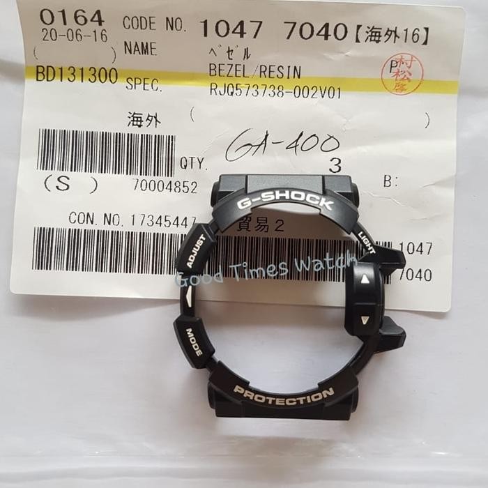 Grosir Bezel G-Shock Ga-400-1A Ga 400 Casio Original