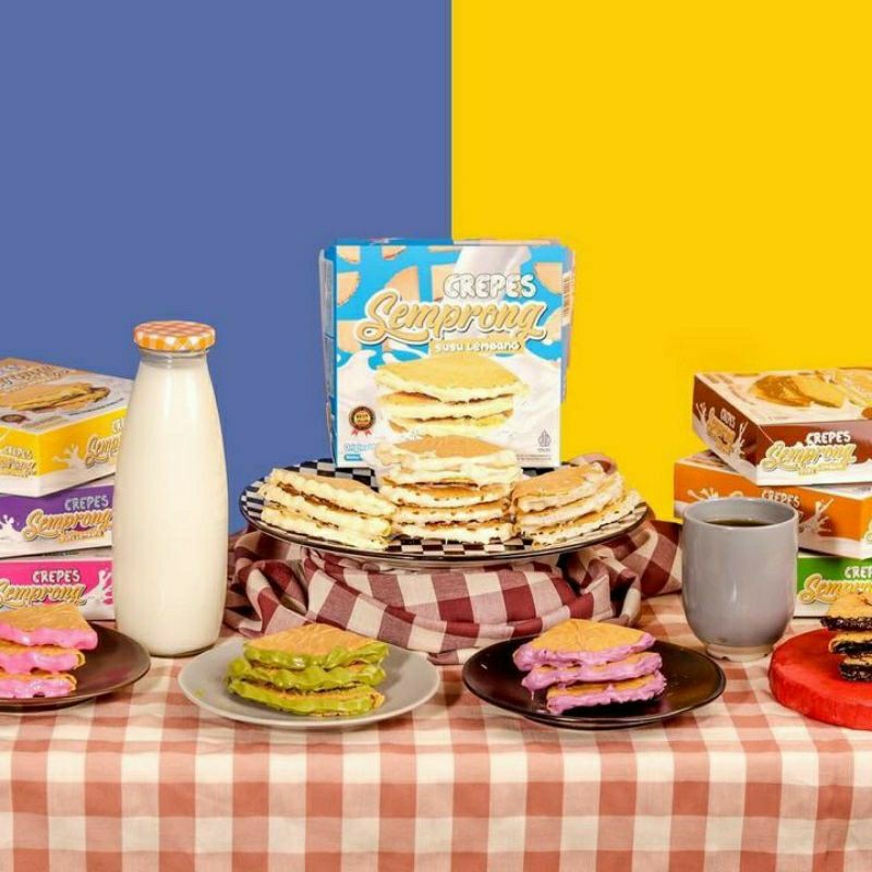 

Dapur Joglo Semprong Susu Lembang Isi 12 165 Gram Crepes Bandung