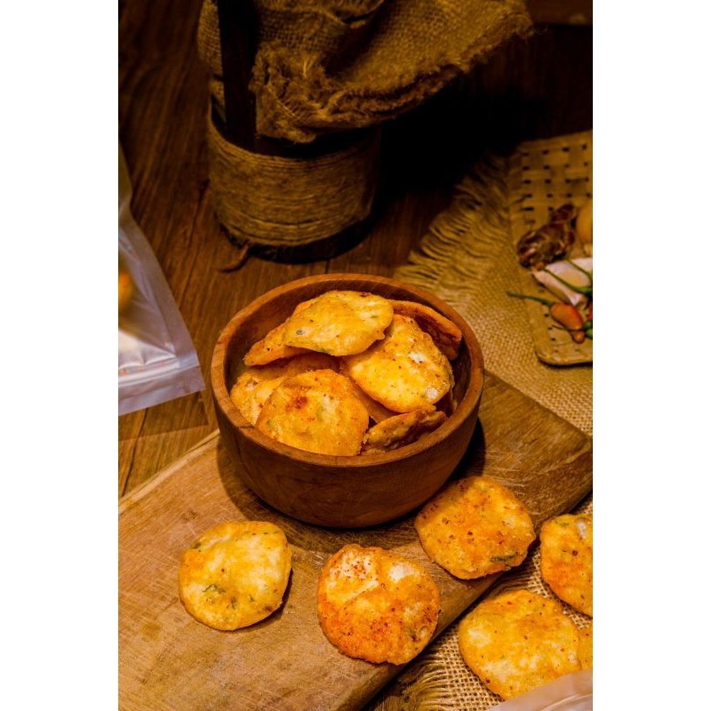 

Dapur Joglo Cipeng Gepeng Rafael Rasa Original Pedas Tepung Tapioka