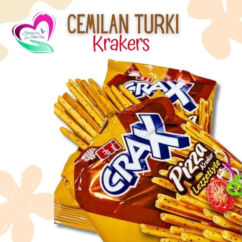 

Dapur Joglo Cemilan Turki Cubuk Kreker Eti Crax Cracker Turki Simit Kraker Ulker