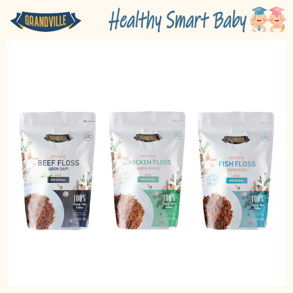 

Dapur Joglo Grandville Abon Crunchy Halal Tanpa Msg