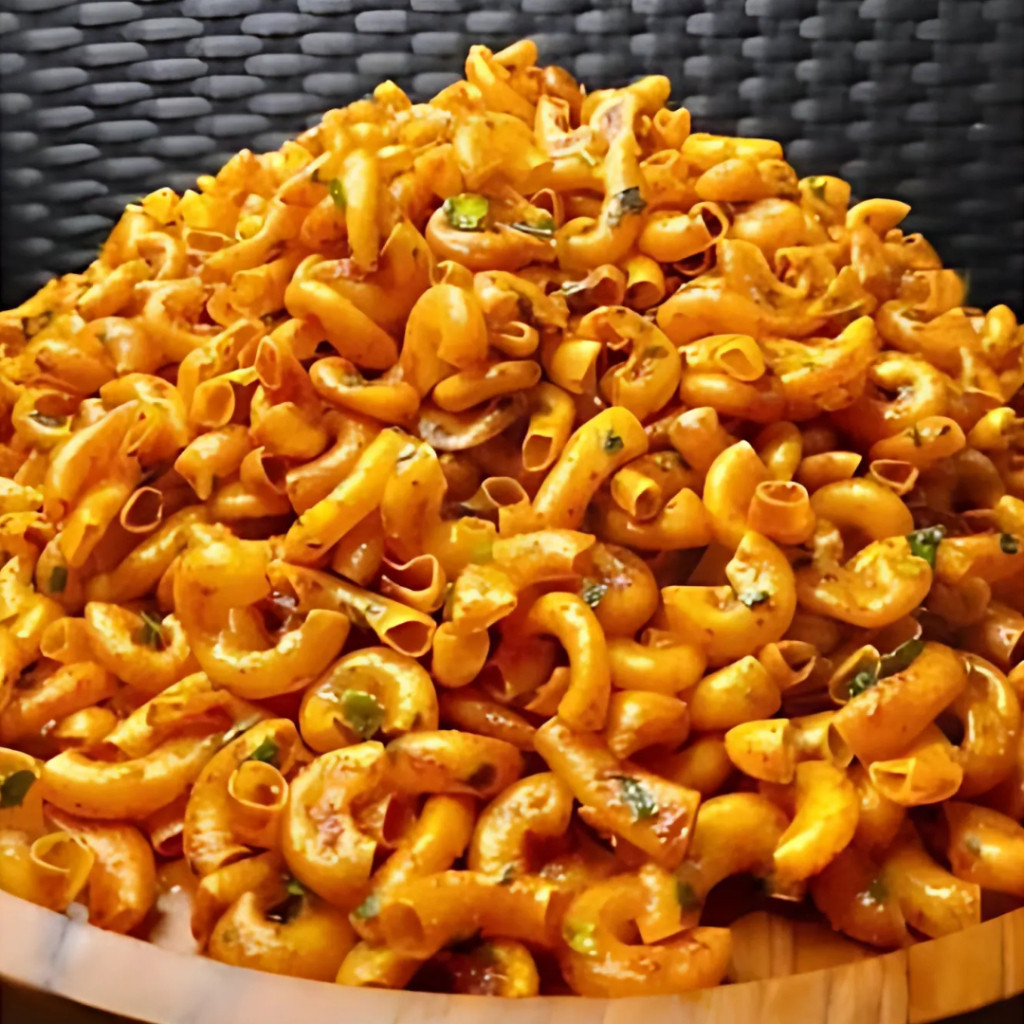 

Dapur Joglo (Kemasan 1Kg) Makaroni Pedas Daun Jeruk Bumbu Melimpah - Pusat Cemilan Pedas Makanan