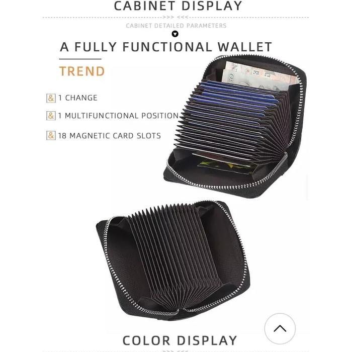 

Dompet Kartu Card Holder Kulit Anti Rfid Baellerry Import Bly09
