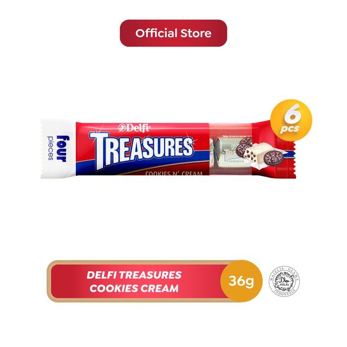 

EatFr3sh- Delfi Treasures Cookies Cream 36 g - 6 pcs