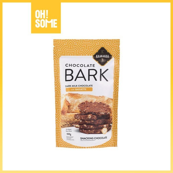 

EatFr3sh- OHSOME KRAKAKOA Bark Milk Chocolate With Baguette Seed&Grain 100g