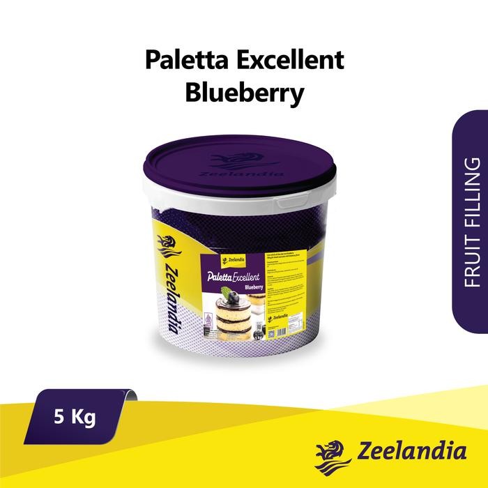 

EatFr3sh- Paletta Excellent Blueberry 5 Kg/ Zeelandia/ Selai buah/ Fruit filling