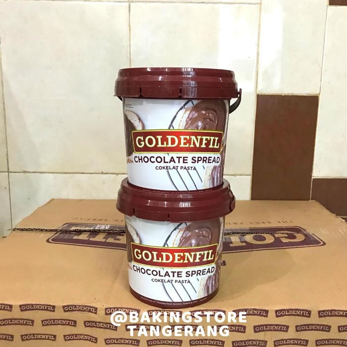 

EatFr3sh- Goldenfil Chocolate Spread 1 Kg Selai Coklat Goldenfil