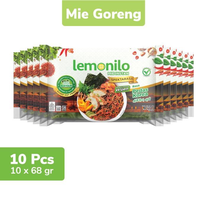 

EatFr3sh- 10 Pcs Lemonilo Mie Instan Goreng Pedas Korea 68g - FS