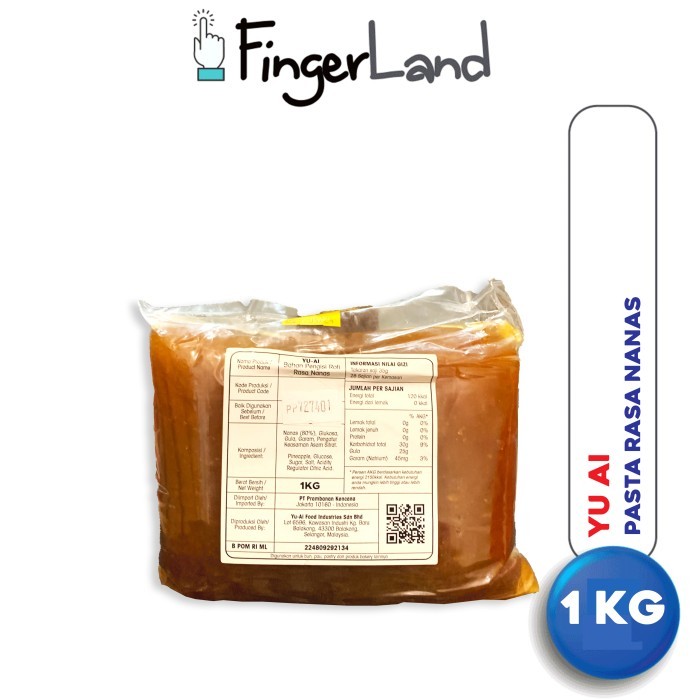 

EatFr3sh- YU-AI Pineapple Filling 1 KG Pengisi Roti Rasa Nanas