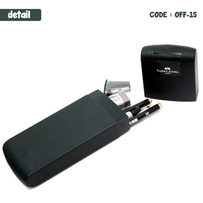 

No.OneBest- Paket Ujian Mantap Pencil 2B Faber Castel Fancy ATK Kotak Pensil Murah