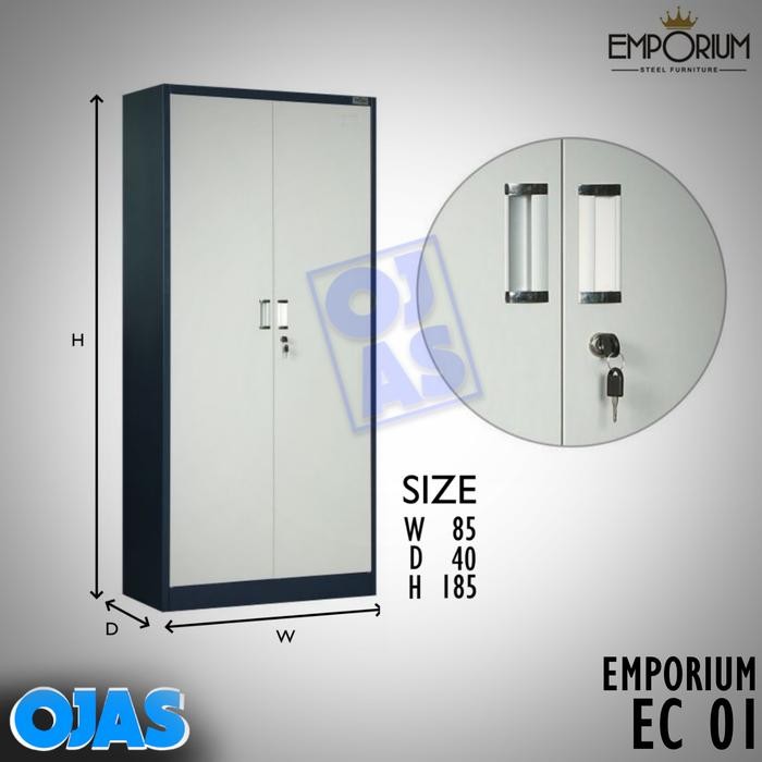 

No.OneBest- Lemari arsip besi tinggi pintu kupu EMPORIUM EC.01