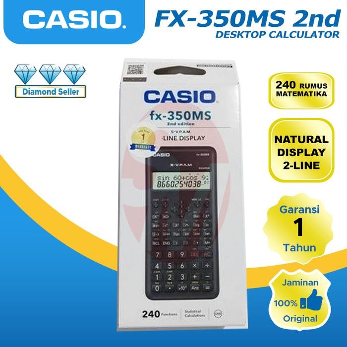 

Kalkulator Casio Fx 350 Ms Plus