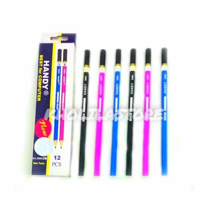 

No.OneBest- Pensil 2B Handy 2005 isi 12 pcs