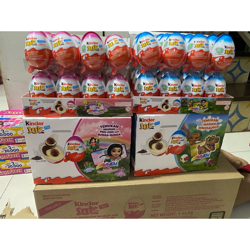 

Cemal Cemil Makyus Kinderjoy 1 Box Isi 24Pcs Cewe (Girl)