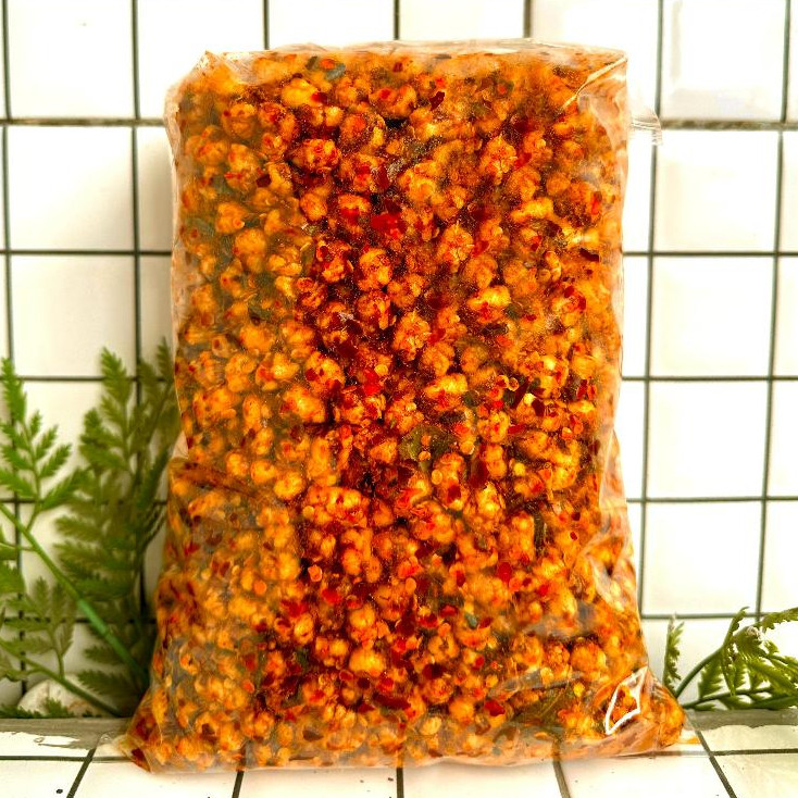 

Cemal Cemil Makyus Tiktak Cikur Ngabret 500Gr Pedas Daun Jeruk