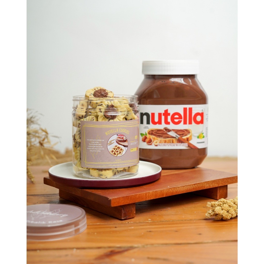 

Cemal Cemil Makyus Nutella Cookies Premium Wijsman / Kuker Nutella Asli