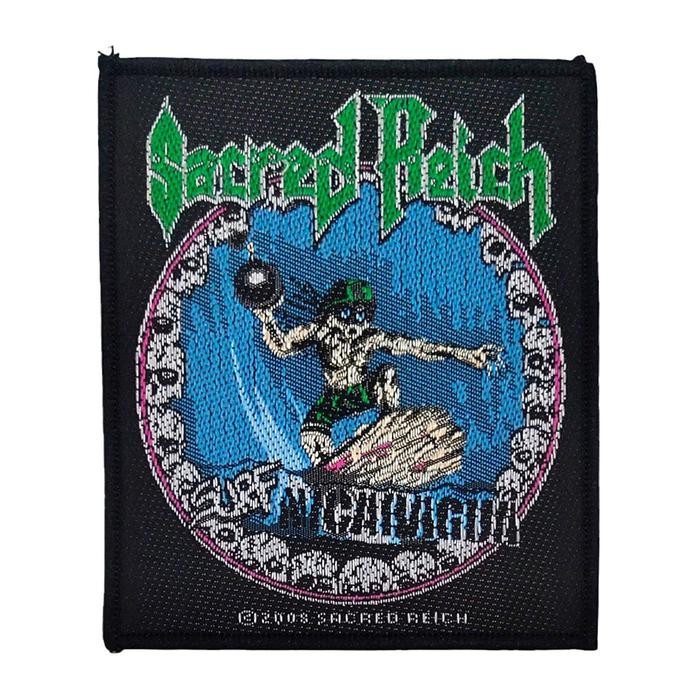 SACRED REICH SURF NICARAGUA WOVEN PATCH