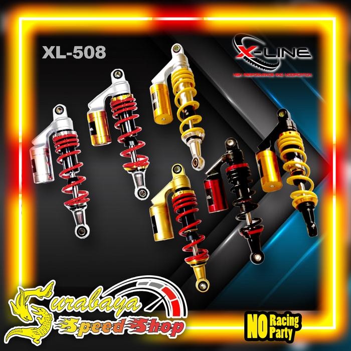 Shockbreaker Blkg Motor Bebek Tabung Ats Variasi280 320 340 X-Line 508
