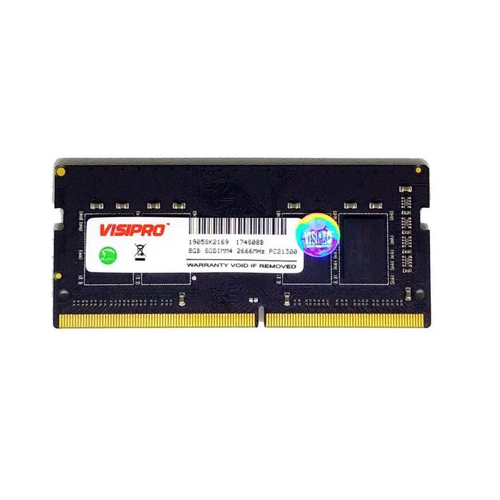 TERBARU - Memory / RAM 8GB DDR4 PC21300 VISIPRO SODIMM / LAPTOP