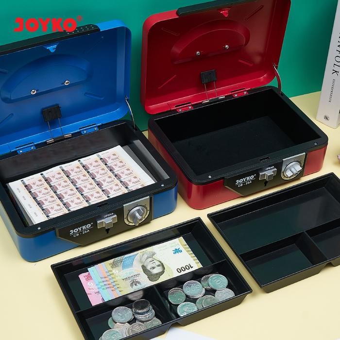 

Cash Box Kotak Uang Kotak Kas Joyko Cb-26A #Gratisongkir
