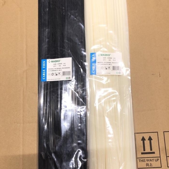 

Kabel Cable Tali Ties Tis Tebal 4,8X500 Mm 50 Cm Masko #Gratisongkir