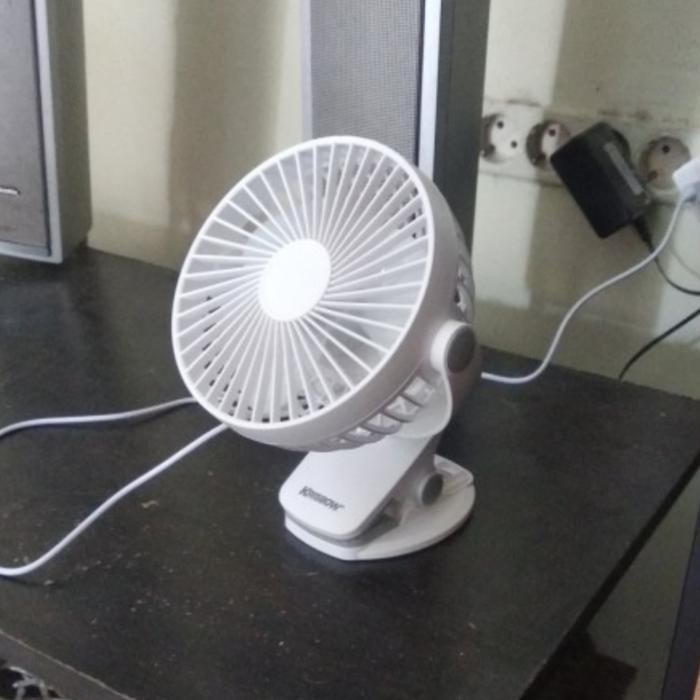Froze- Krisbow portable mini fan / kipas genggam / kipas angin jepit krisbow