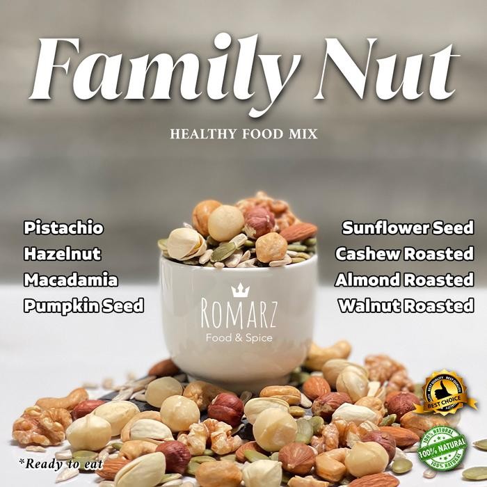 

HEALTHY FOOD MIX 100% ORIGINAL FAMILY NUT PREMIUM