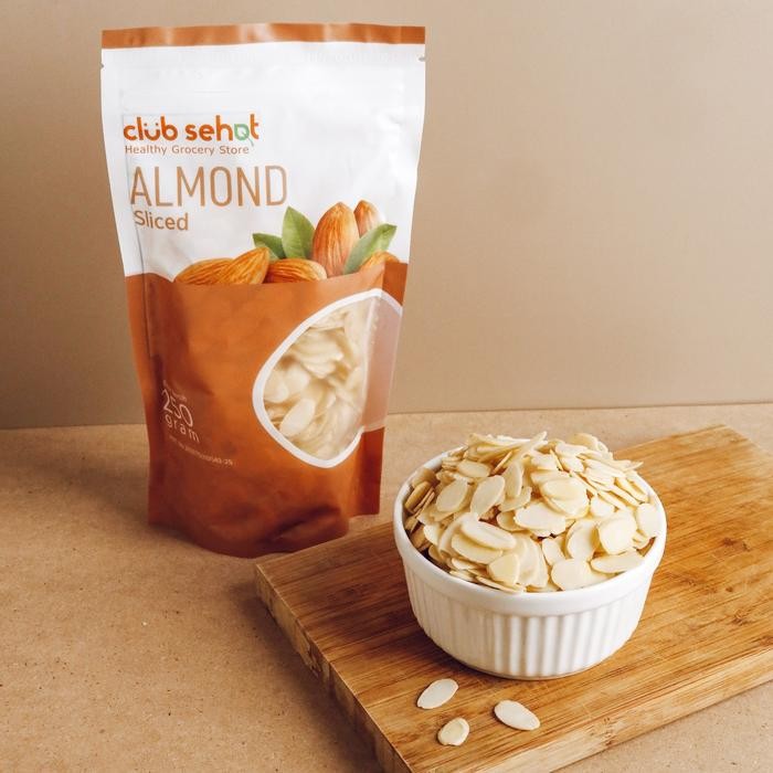 

Club Sehat - Almond Sliced 250Gr Kacang-kacangan