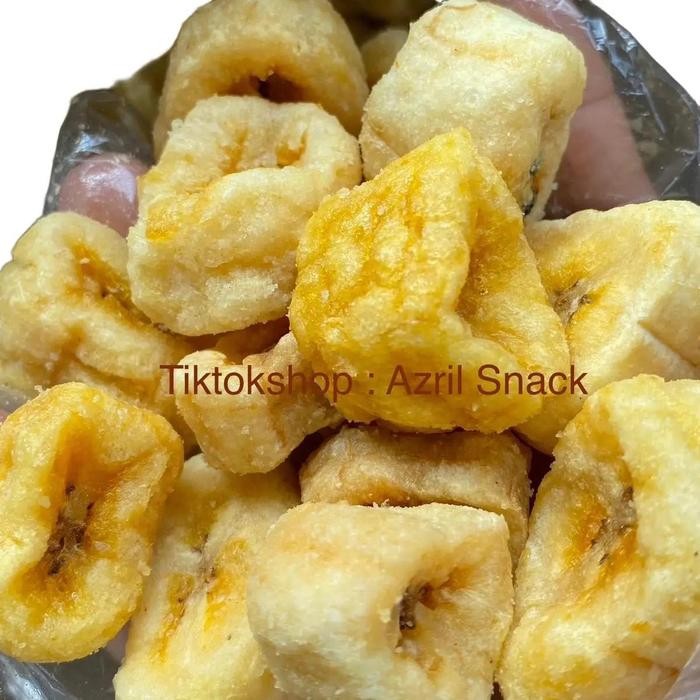 

KERIPIK PISANG KEPOK OVEN 1KG Original tanpa Cokelat