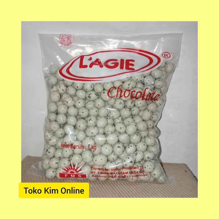 

Coklat Lagie (L'agie) Planet (isi kacang) 1kg