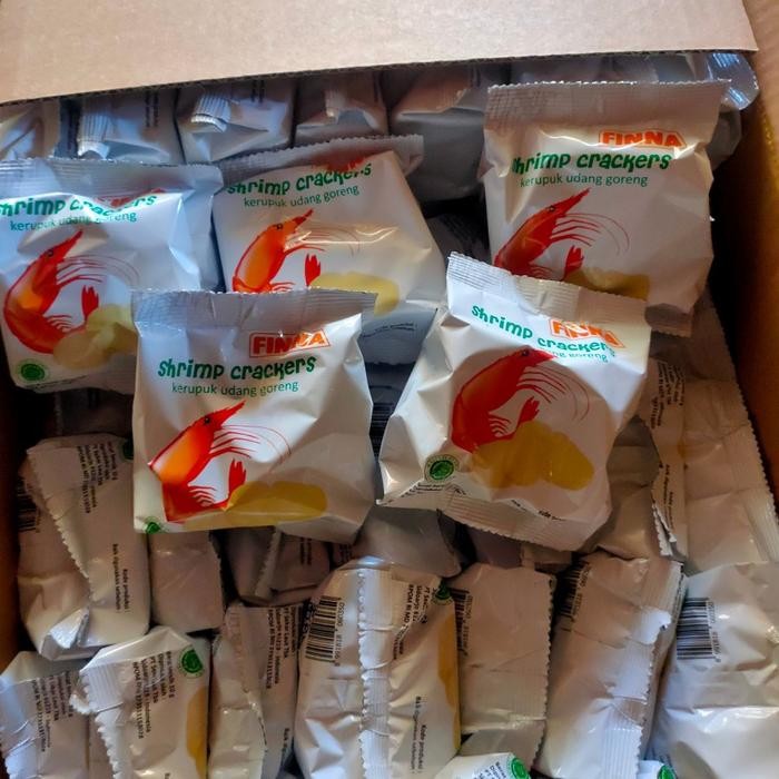 

krupuk matang finna 120 pcs / krupuk finna / krupuk udang goreng matang finna / krupuk shrimp
