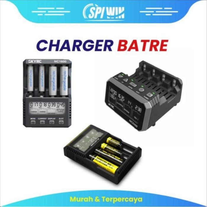 Genggam- Charger Batre Cas Recharg Tamiya Mini 4 Wd (Aa Aaa Aaaa) Cgoa