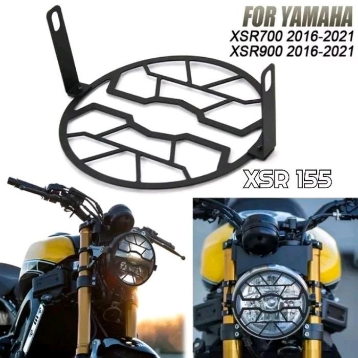 Cover Lampu Depan Xsr Besi 7 Inch / Pelindung Lampu Depan Xsr Besi / Tutup Lampu Depan Xsr