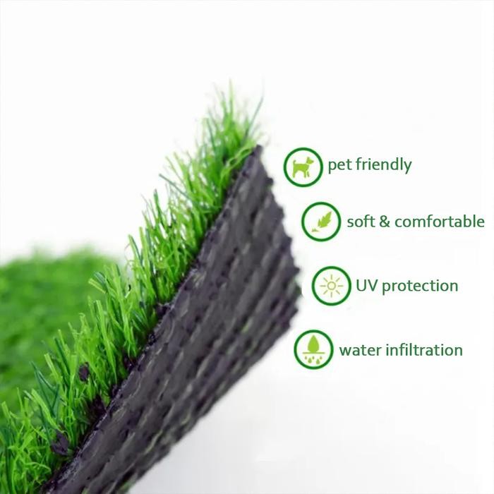 utamajaya- Rumput Sintetis Rumput Hijau Artificial Dekorasi Taman Karpet Rumput R